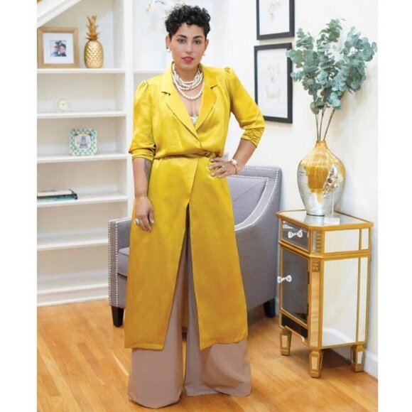 Simplicity Sewing Pattern 8985 R11380 MIMI G Duster Dress Pants Size 20W-28W - Picture 5 of 5